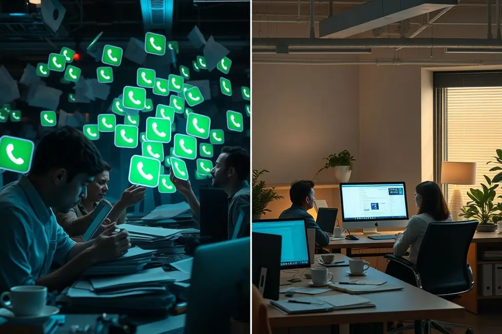 Identificando os Desafios do Atendimento Tradicional via WhatsApp